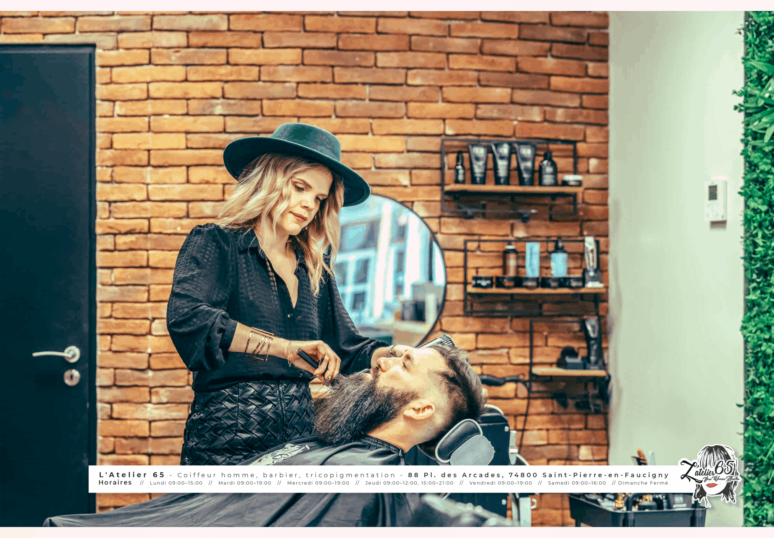 74 Barbes 8 Barber Coiffeur à Saint Pierre en Faucigny - L Atelier 65 - by fadamentalpics