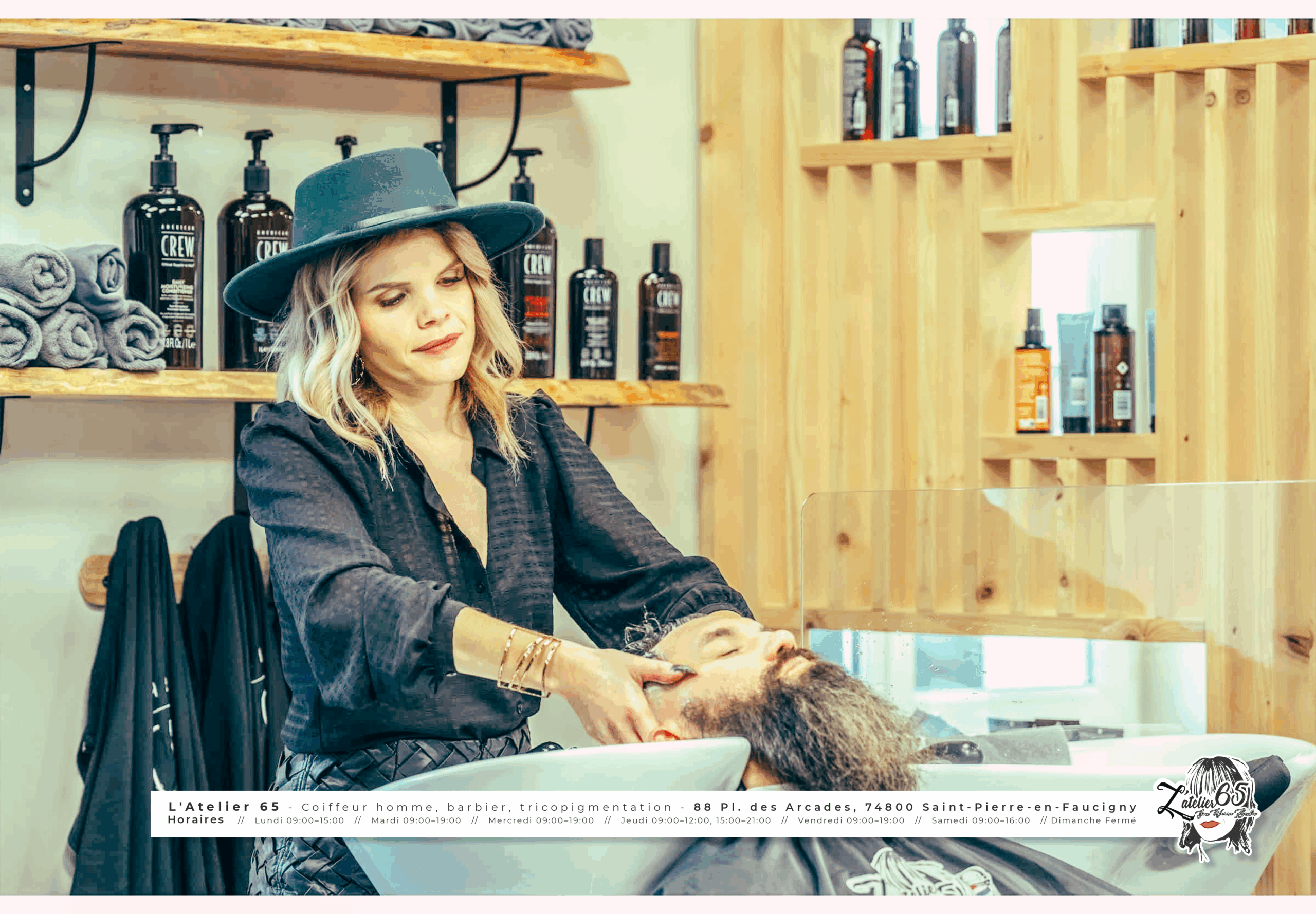 74 Barbes Barber Coiffeur à Saint Pierre en Faucigny - L Atelier 65 - by fadamentalpics