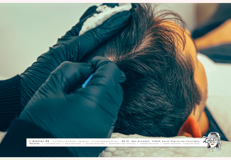 Tricopigmentation Coiffeur à Saint Pierre en Faucigny - L Atelier 65 - by fadamentalpics