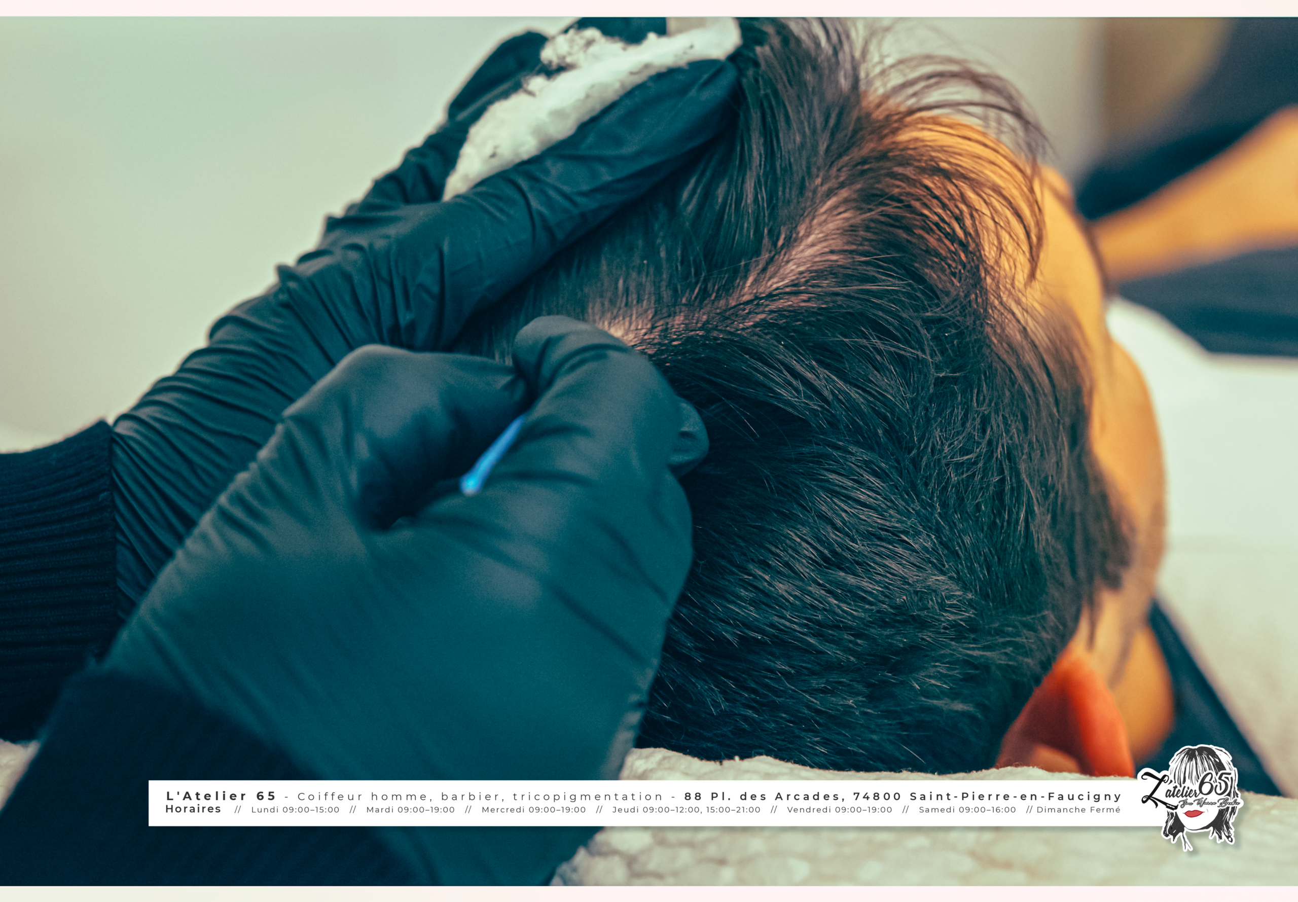 Tricopigmentation Coiffeur à Saint Pierre en Faucigny - L Atelier 65 - by fadamentalpics