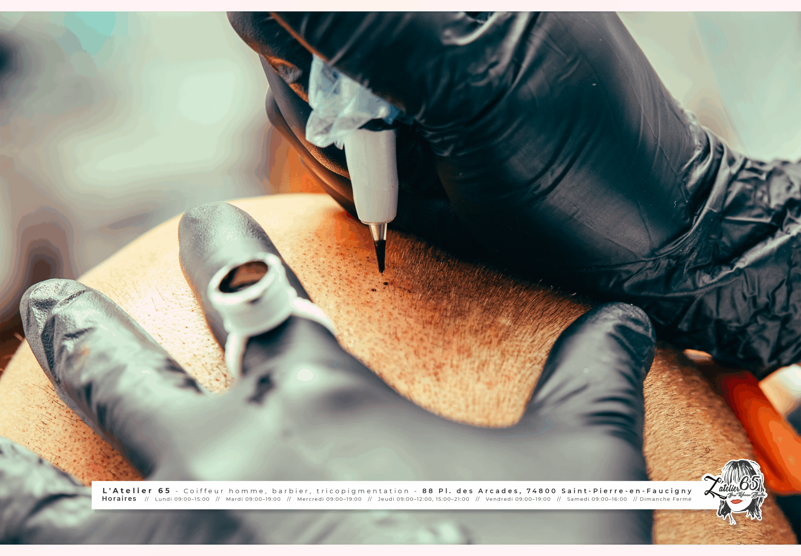 Tricopigmentation à Saint Pierre en Faucigny - L Atelier 65 - by fadamentalpics