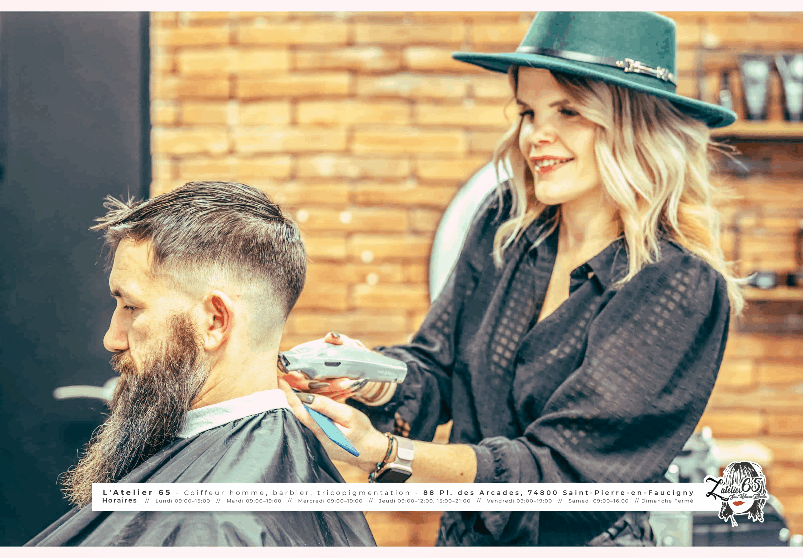 cheveux 10 Barber Coiffeur à Saint Pierre en Faucigny - L Atelier 65 - by fadamentalpics