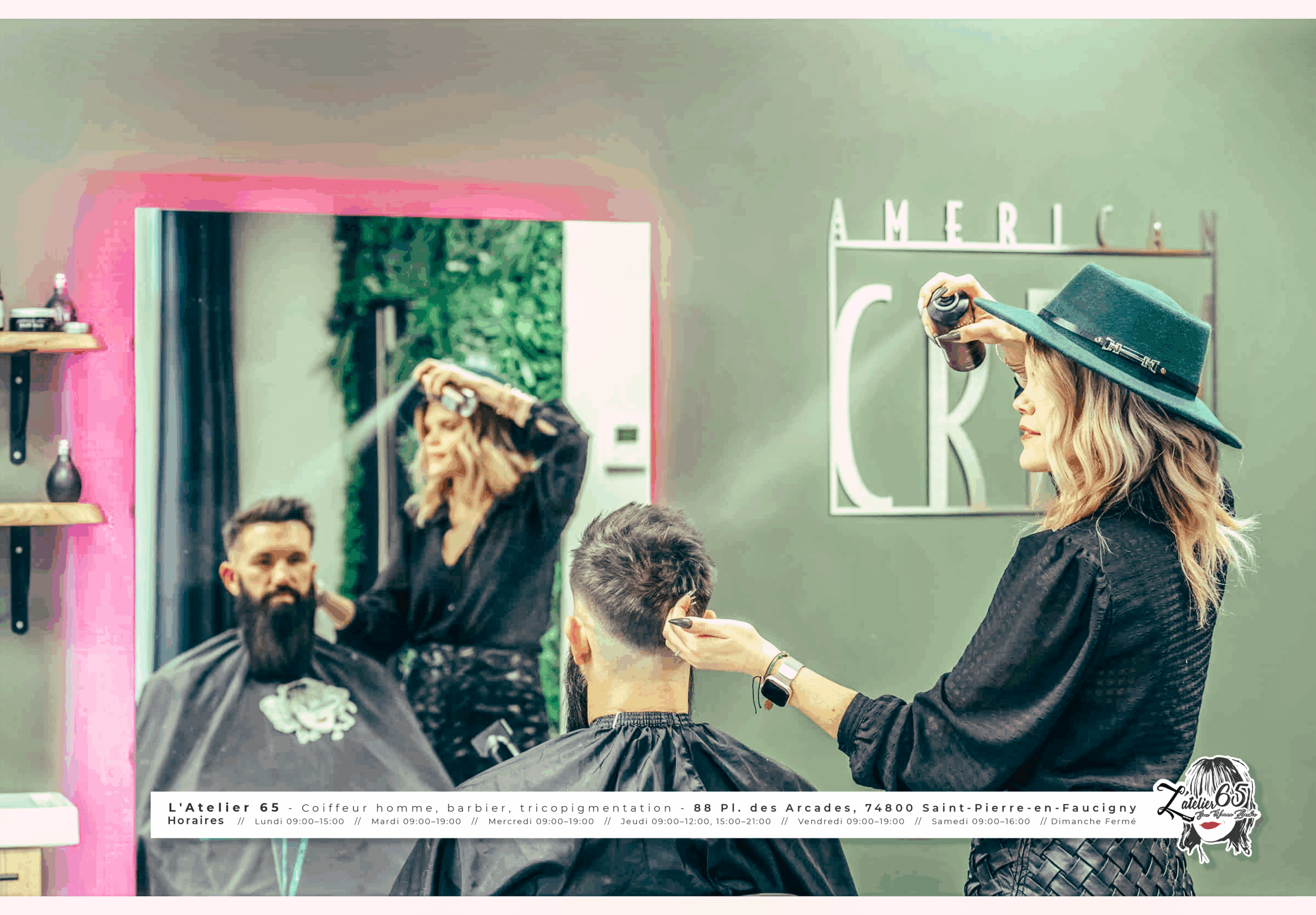 cheveux 11 Barber Coiffeur à Saint Pierre en Faucigny - L Atelier 65 - by fadamentalpics