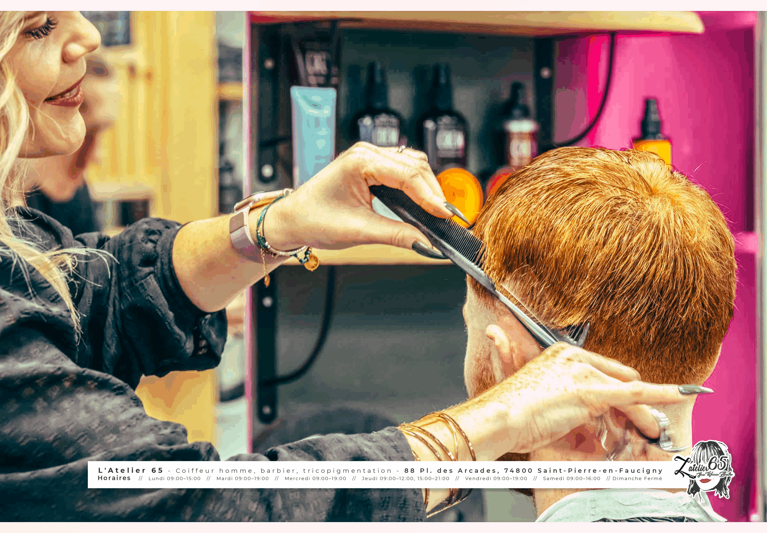 cheveux 3 Barber Coiffeur à Saint Pierre en Faucigny - L Atelier 65 - by fadamentalpics