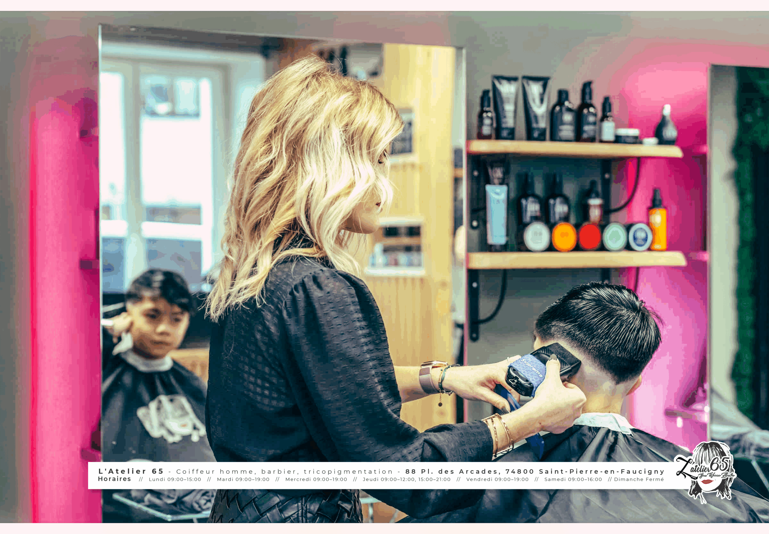 cheveux 4 Barber Coiffeur à Saint Pierre en Faucigny - L Atelier 65 - by fadamentalpics