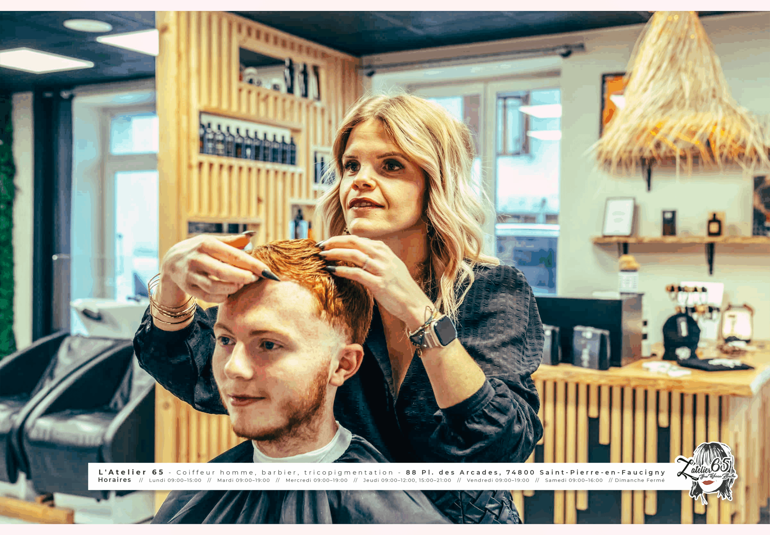 cheveux 6 Barber Coiffeur à Saint Pierre en Faucigny - L Atelier 65 - by fadamentalpics