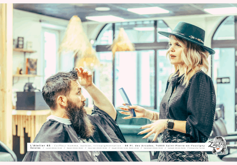 cheveux 7 Barber Coiffeur à Saint Pierre en Faucigny - L Atelier 65 - by fadamentalpics