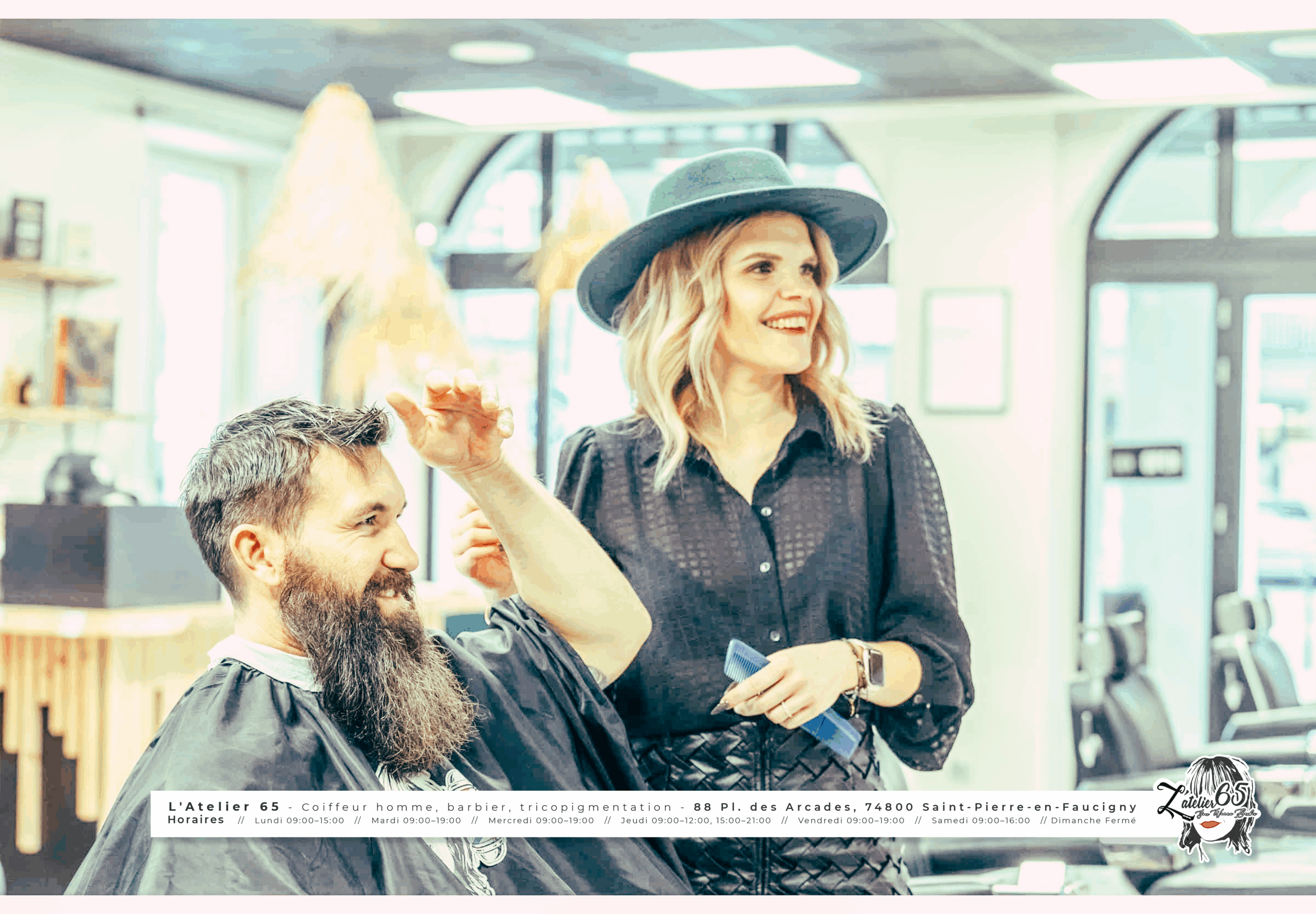 cheveux 8 Barber Coiffeur à Saint Pierre en Faucigny - L Atelier 65 - by fadamentalpics