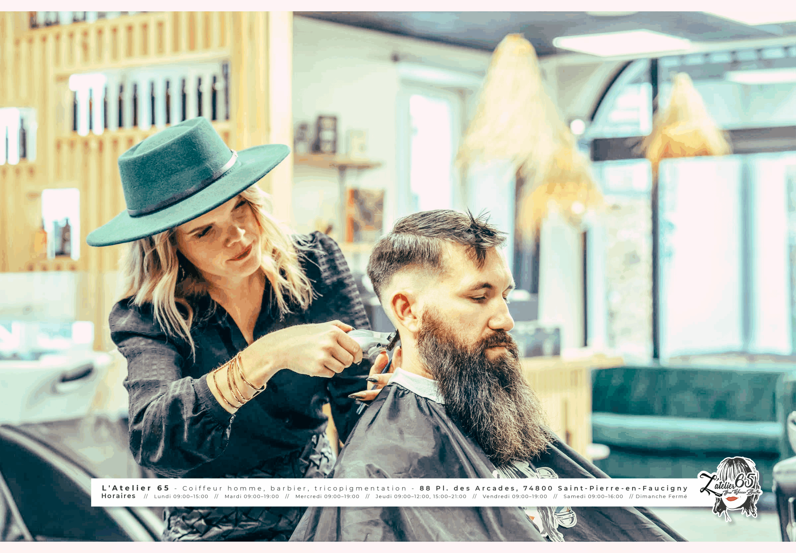 cheveux 9 Barber Coiffeur à Saint Pierre en Faucigny - L Atelier 65 - by fadamentalpics