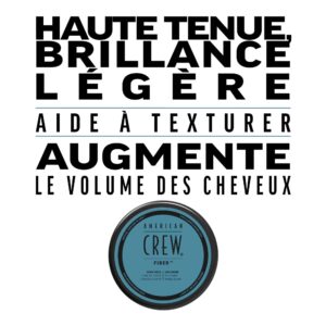 American Crew Fiber, Cire de Coiffage Fixation Forte et Effet Mat, 85g