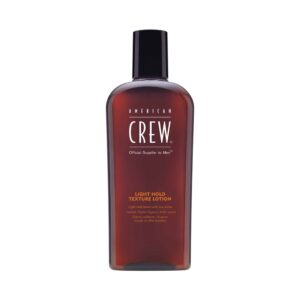 American Crew  Textue Lotion, Crème Coiffante Homme (250ml), Fixation Souple & Effet Invisible, Pour Cheveux Normaux, Formule Professionnelle, Sans Parfum